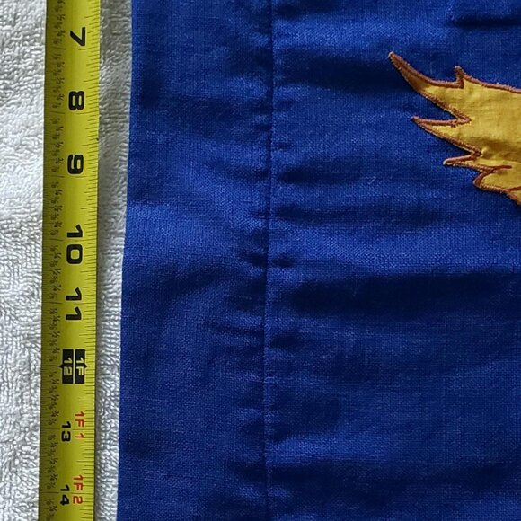 VINTAGE US AIR FORCE GUIDON 127TH CAMS DEFENCE PERSONAL SUPPORT CENTE #7166-73 - Picture 4 of 9